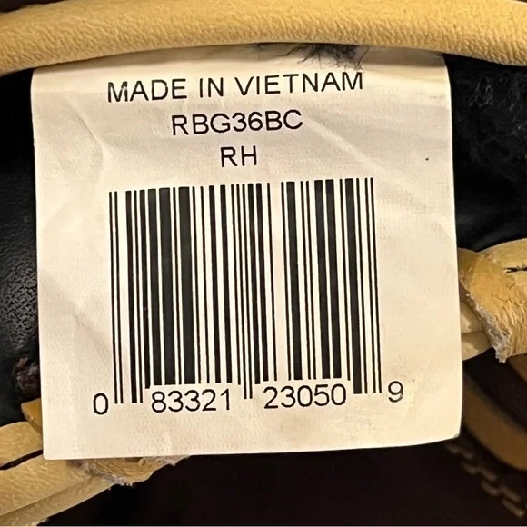 Rawlings Zero Shock 12.5" RBG36BC Leather Baseball Glove Left Hand Throw - Picture 7 of 9